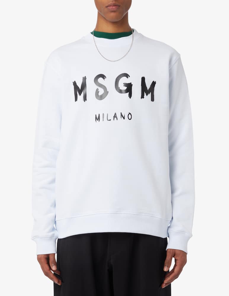 MSGM Felpa con scritta - immagine 1 MSGM Felpa con scritta - immagine 1