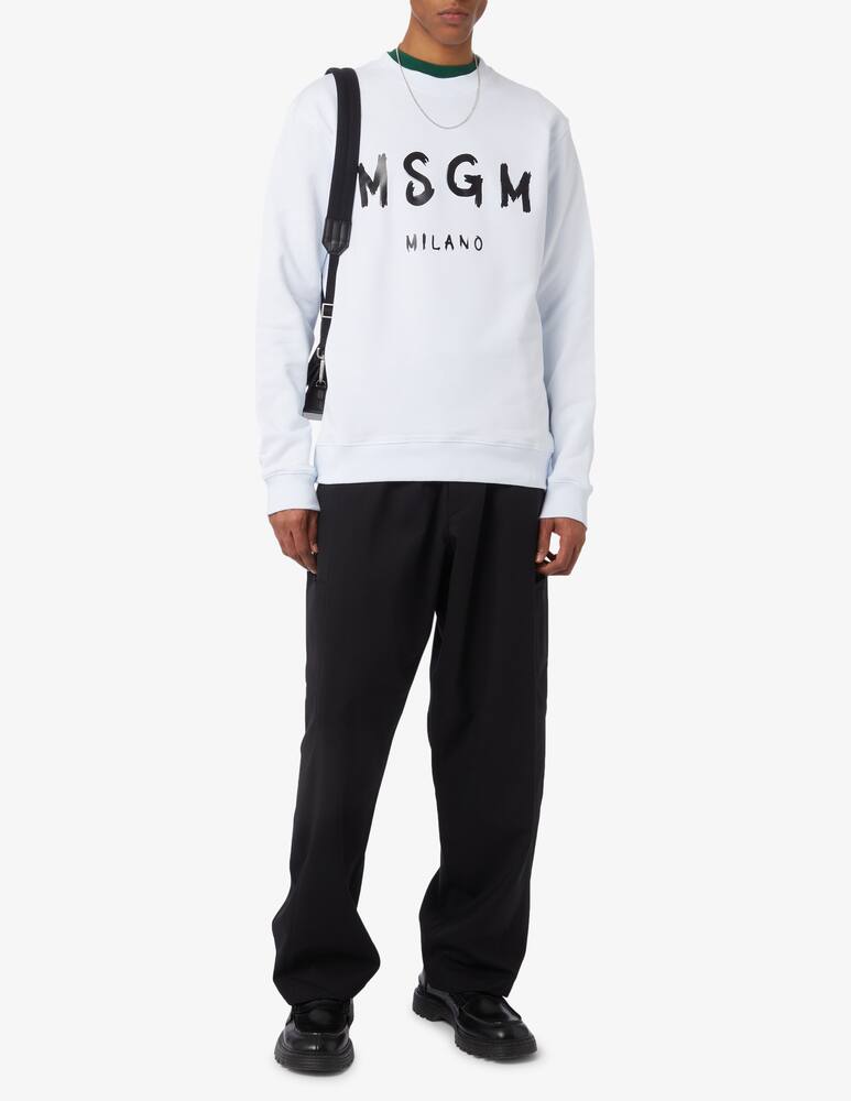 rinascente MSGM Felpa con scritta 