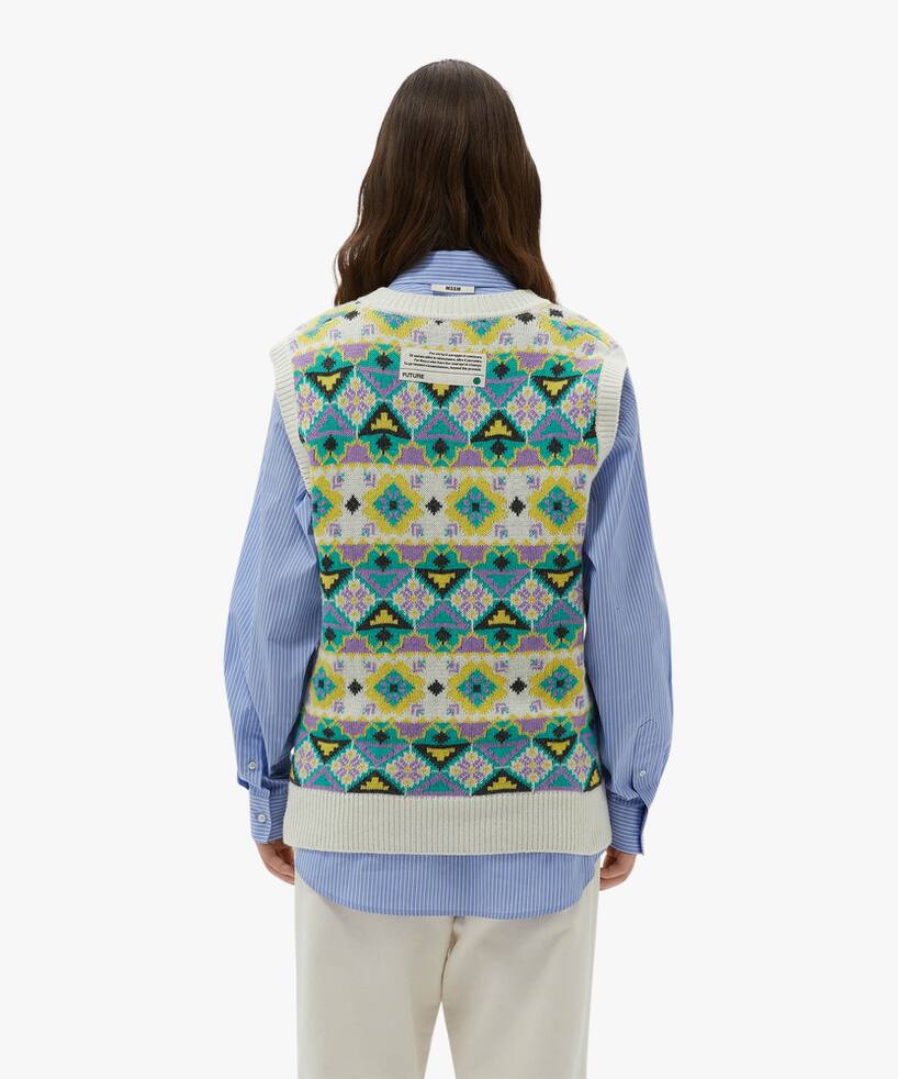 rinascente MSGM Wool blend vest