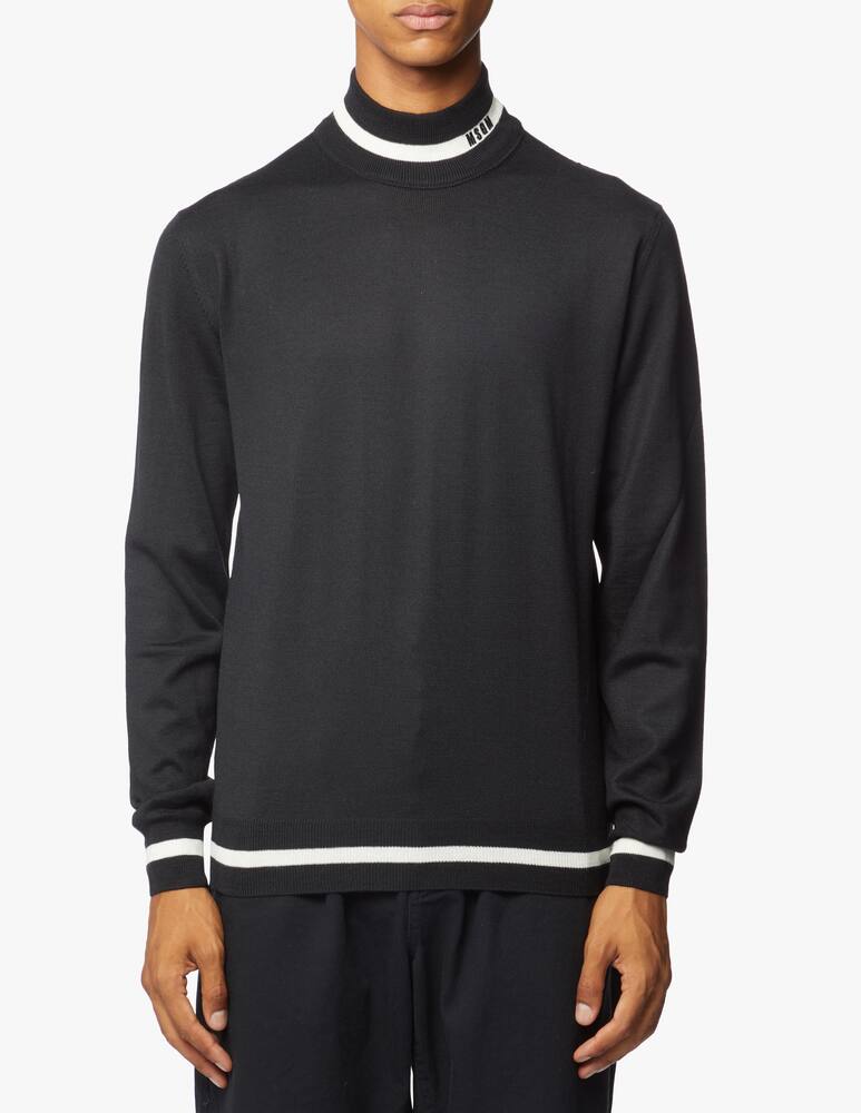 MSGM Tutleneck logo jumper - picture 1