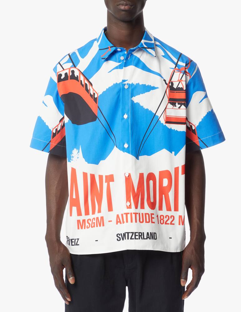 rinascente MSGM St. moritz shirt