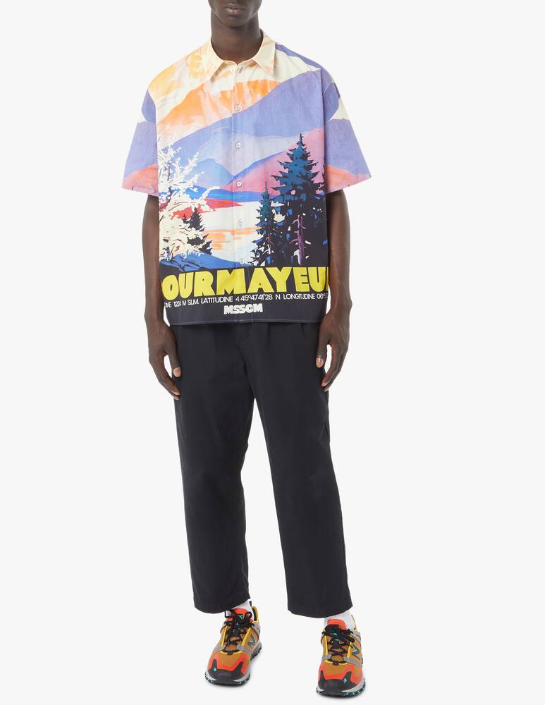 rinascente MSGM Courmayeur shirt