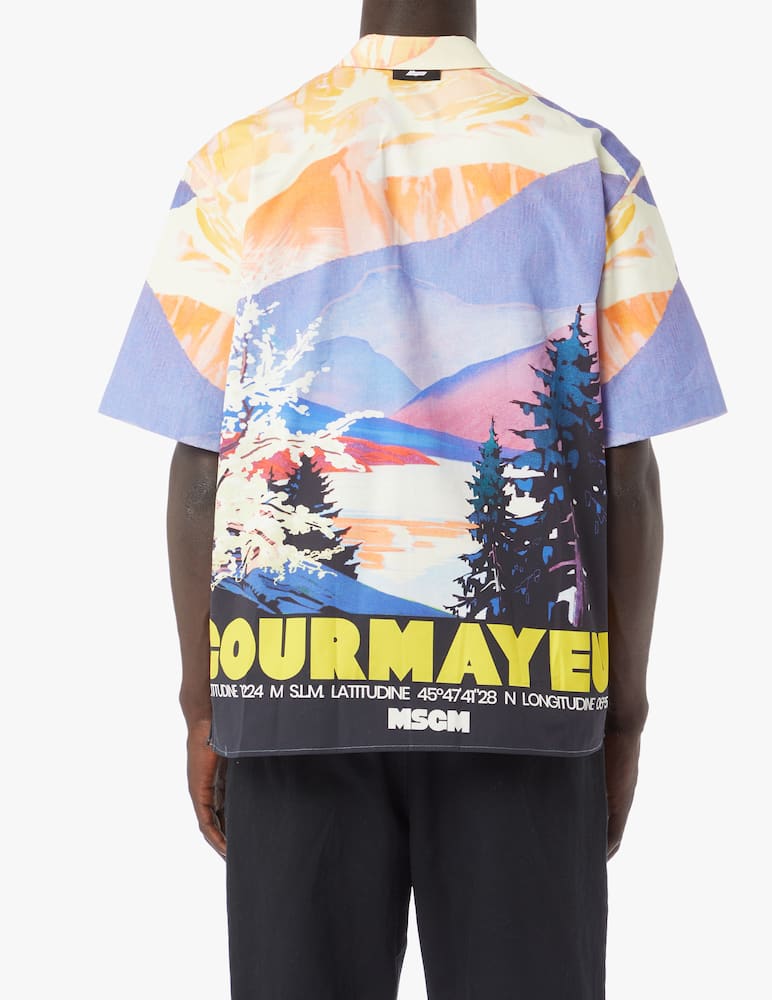 rinascente MSGM Courmayeur shirt