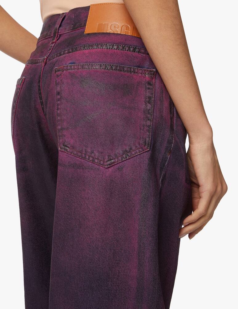 rinascente MSGM Jeans a carrota e vita alta