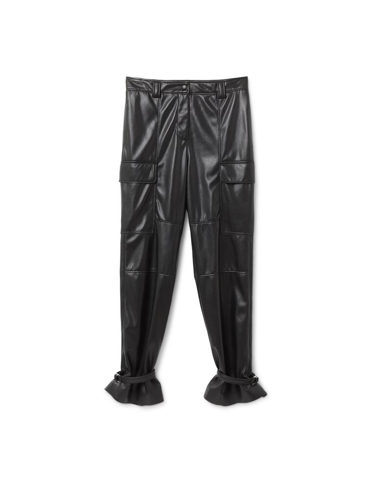 MSGM Faux leather cargo pants - picture 1 MSGM Faux leather cargo pants - picture 1