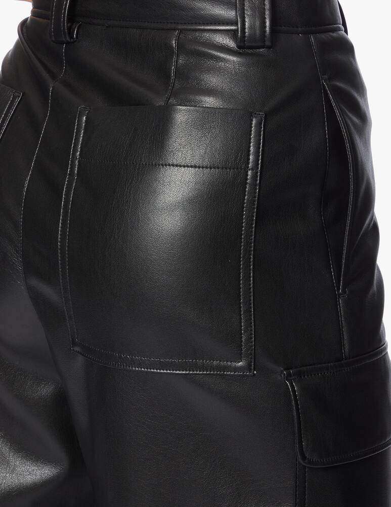 MSGM Faux leather cargo pants - picture 5 MSGM Faux leather cargo pants - picture 5