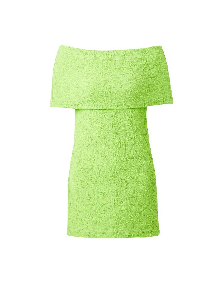 MSGM Cotton blend mini dress - green - picture 5 MSGM Cotton blend mini dress - green - picture 5