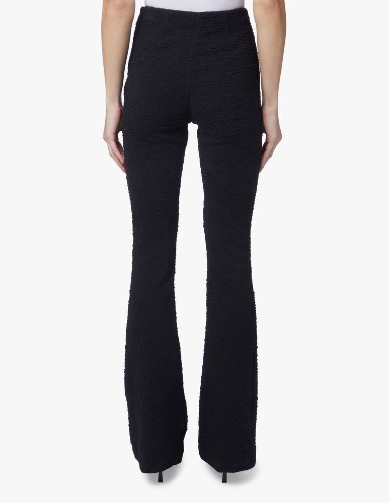 rinascente MSGM High rise flare trousers - black