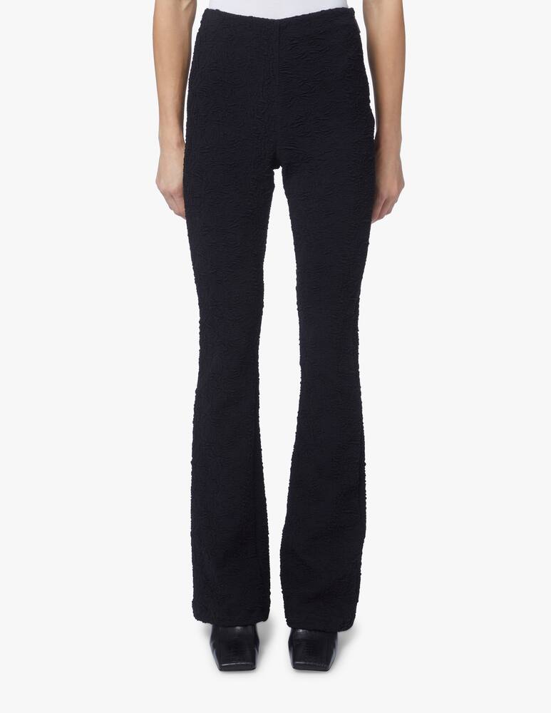 rinascente MSGM High rise flare trousers - black