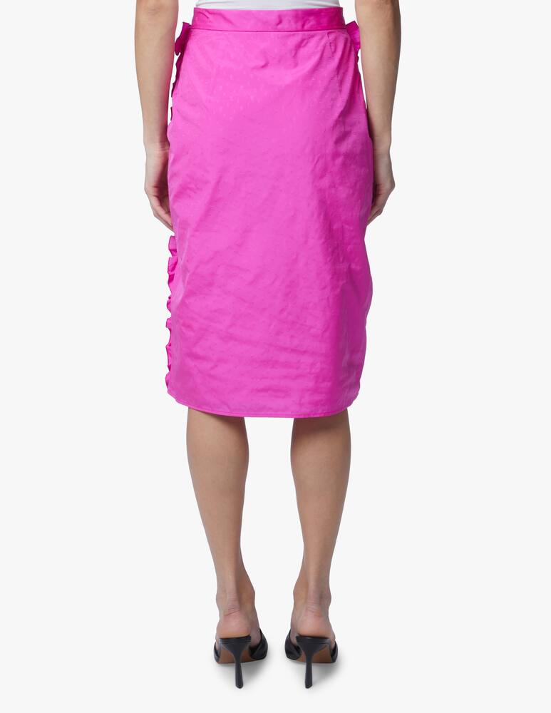 MSGM Midi skirt - pink - picture 3 MSGM Midi skirt - pink - picture 3