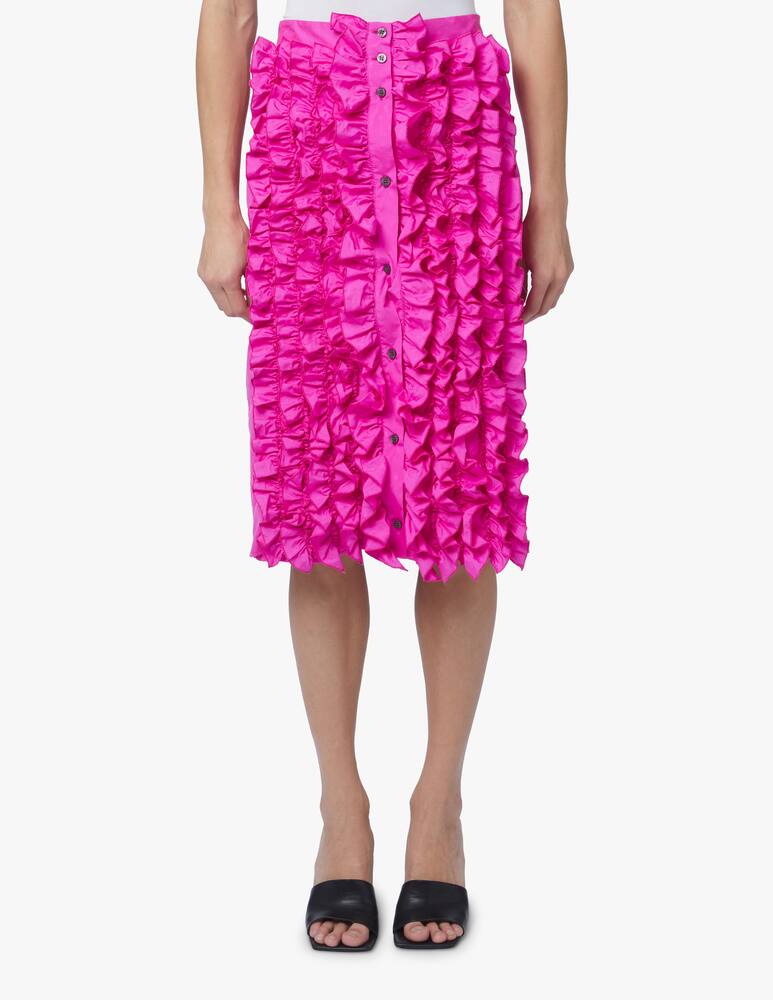 MSGM Midi skirt - pink - picture 2 MSGM Midi skirt - pink - picture 2