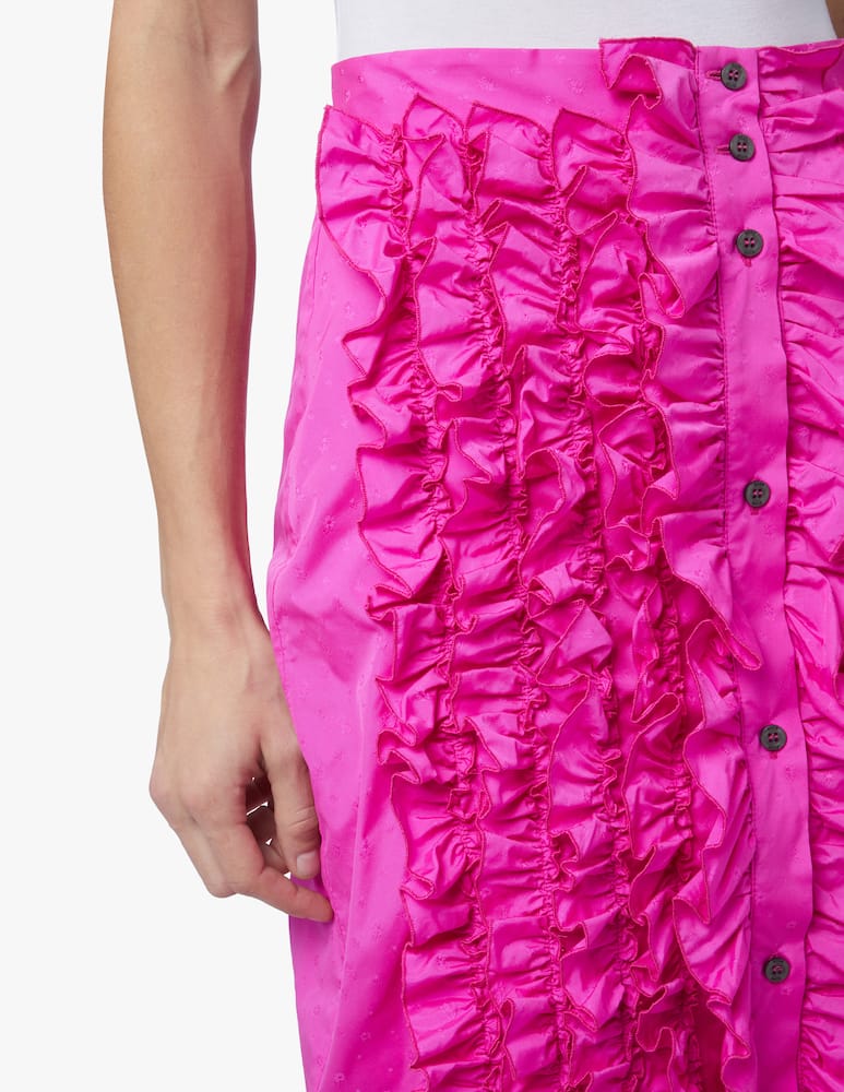 MSGM Midi skirt - pink - picture 4 MSGM Midi skirt - pink - picture 4