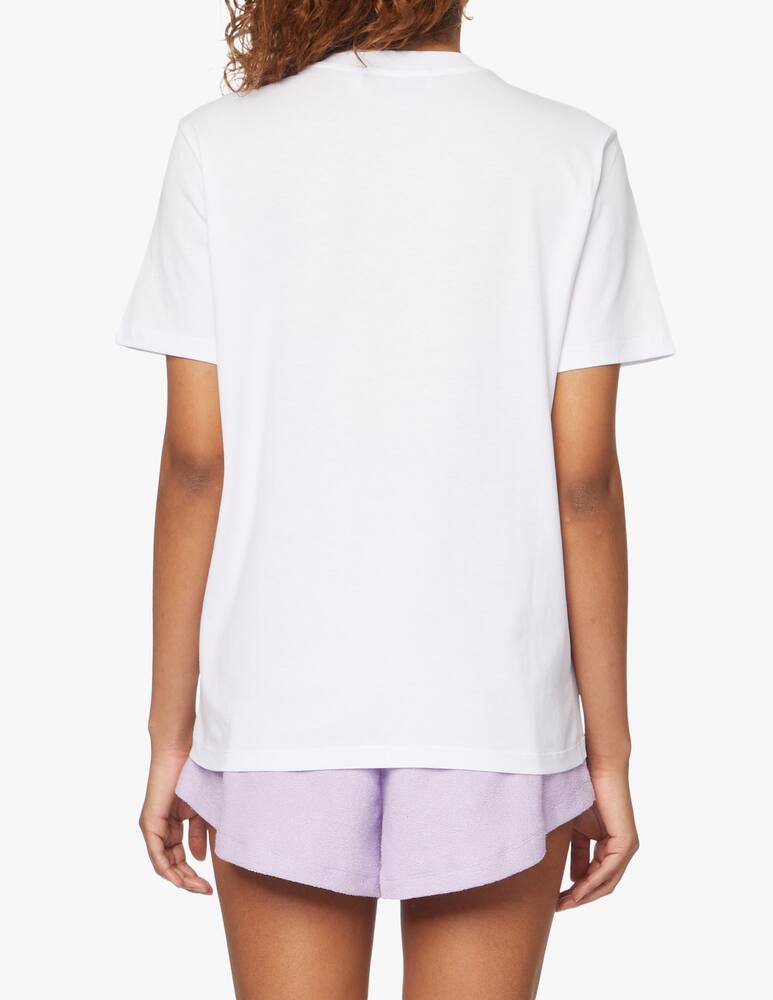 rinascente MSGM Cotton t-shirt with logo - white