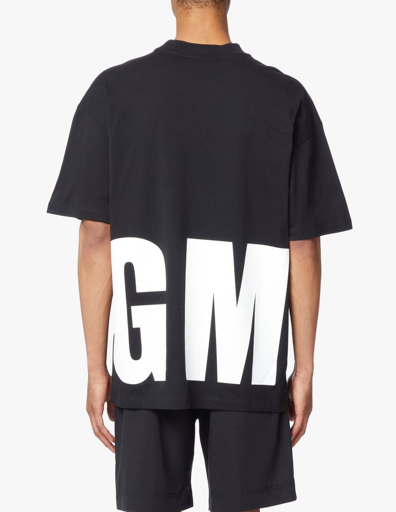 MSGM T-shirt big logo - black - picture 3 MSGM T-shirt big logo - black - picture 3