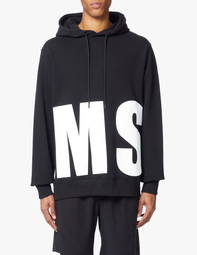 rinascente MSGM Sweatshirt big logo - black