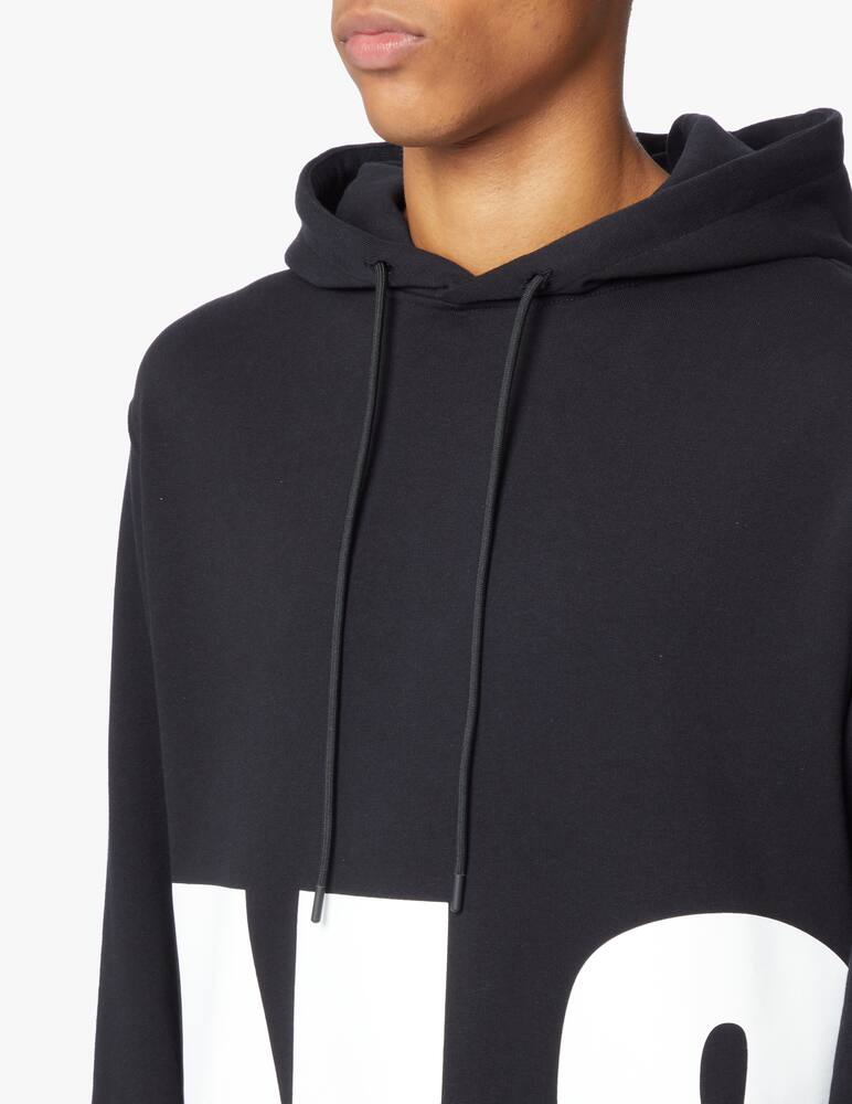 rinascente MSGM Sweatshirt big logo - black