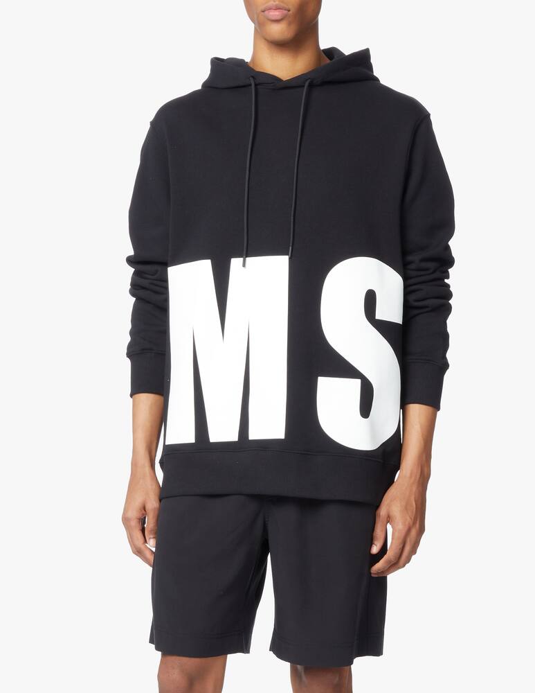 rinascente MSGM Sweatshirt big logo - black