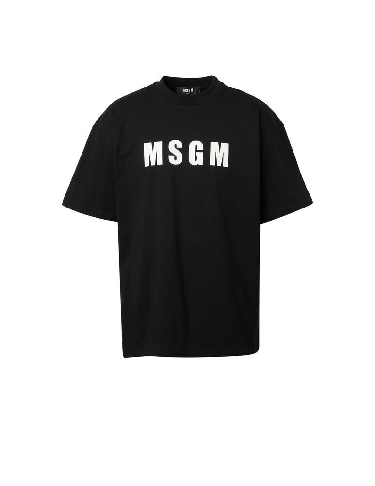 rinascente MSGM Maglietta new logo - nero