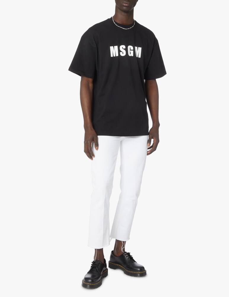 rinascente MSGM Maglietta new logo - nero