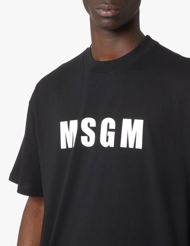 rinascente MSGM Maglietta new logo - nero