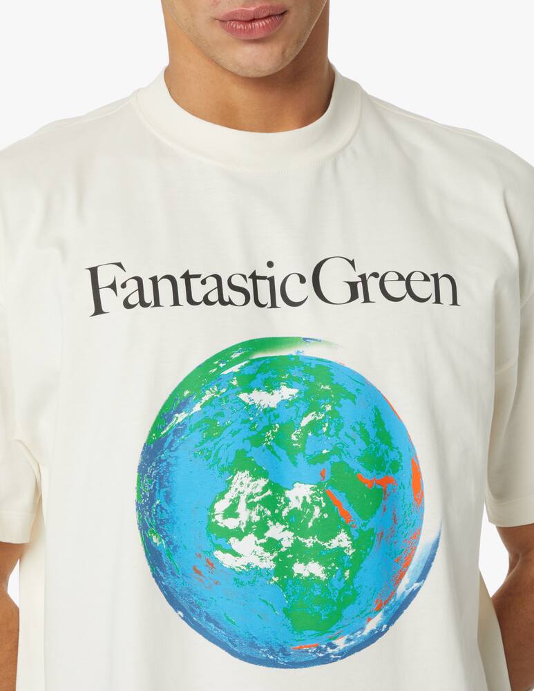 rinascente MSGM Maglietta fantastic green - beige