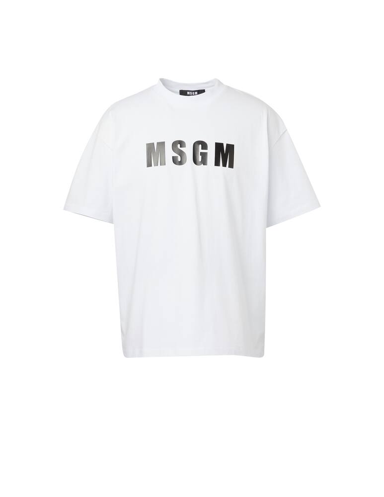 rinascente MSGM T-shirt new logo - white