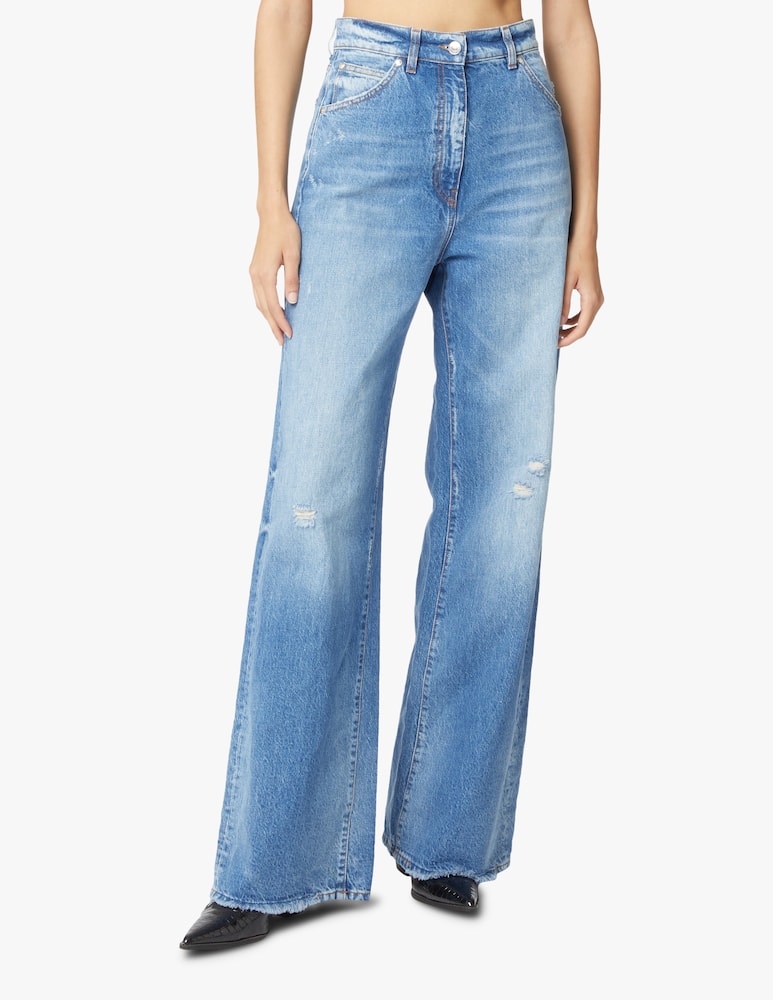 rinascente MSGM Jeans a gamba larga - blu