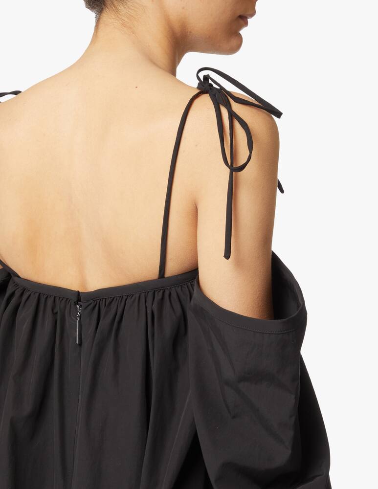 rinascente MSGM Long sleeved mini dress - black