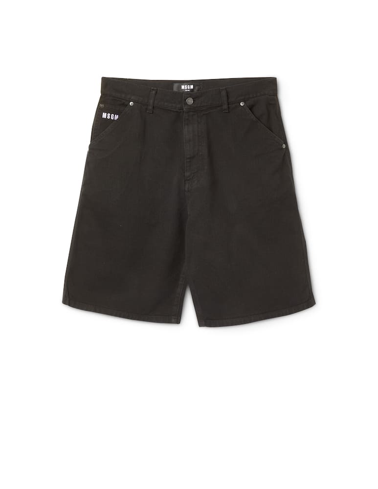 rinascente MSGM Shorts denim black - black