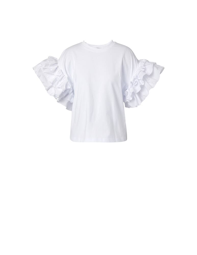 MSGM T-shirt in cotone - bianco - immagine 5 MSGM T-shirt in cotone - bianco - immagine 5