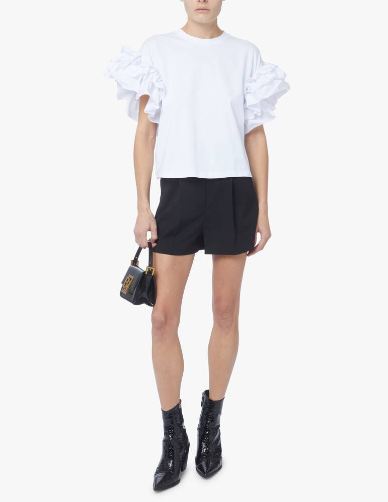 MSGM T-shirt in cotone - bianco - immagine 2 MSGM T-shirt in cotone - bianco - immagine 2