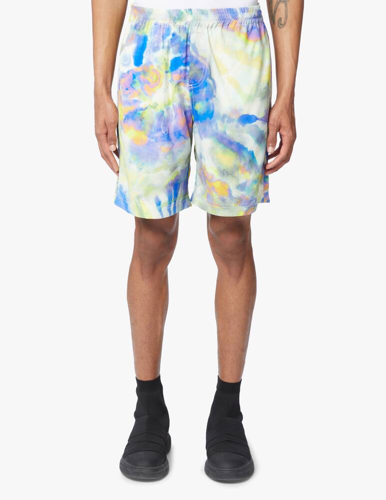 rinascente MSGM Acid tie dye shorts - multi