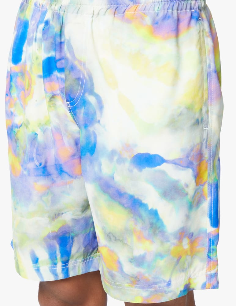 rinascente MSGM Acid tie dye shorts - multi
