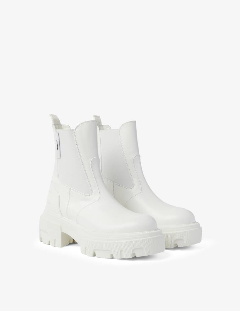 rinascente MSGM Chelsea carro boots - White