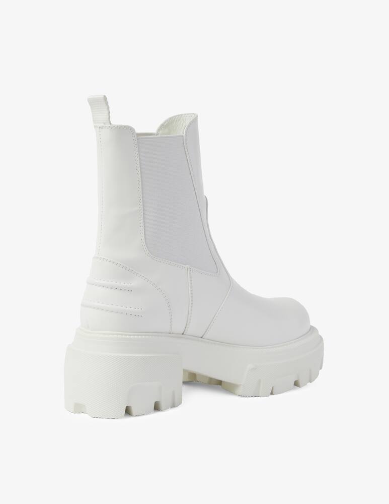 rinascente MSGM Chelsea carro boots - White