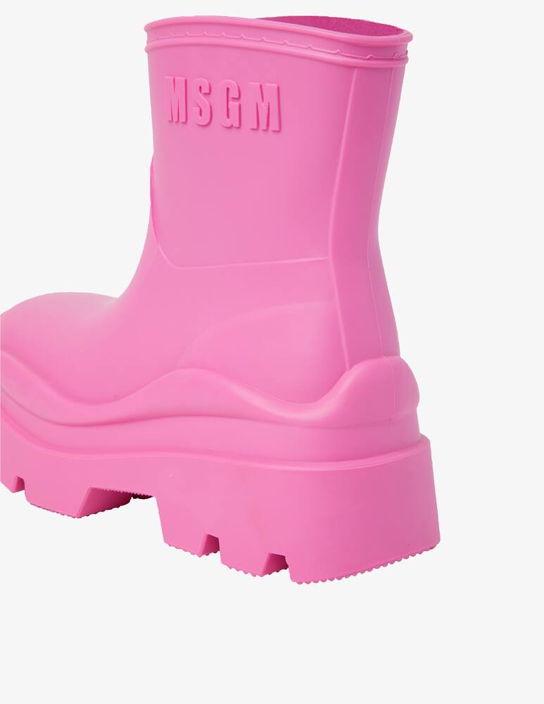 rinascente MSGM Rubber rainboot  - Pink