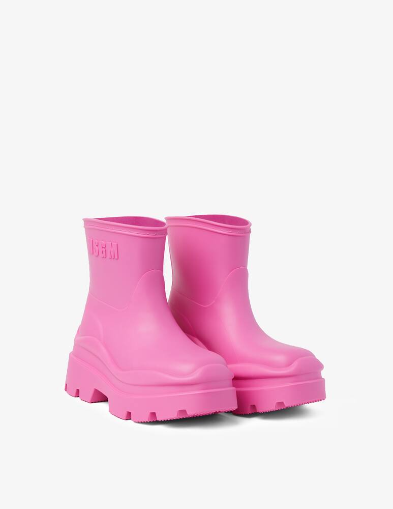 rinascente MSGM Rubber rainboot  - Pink