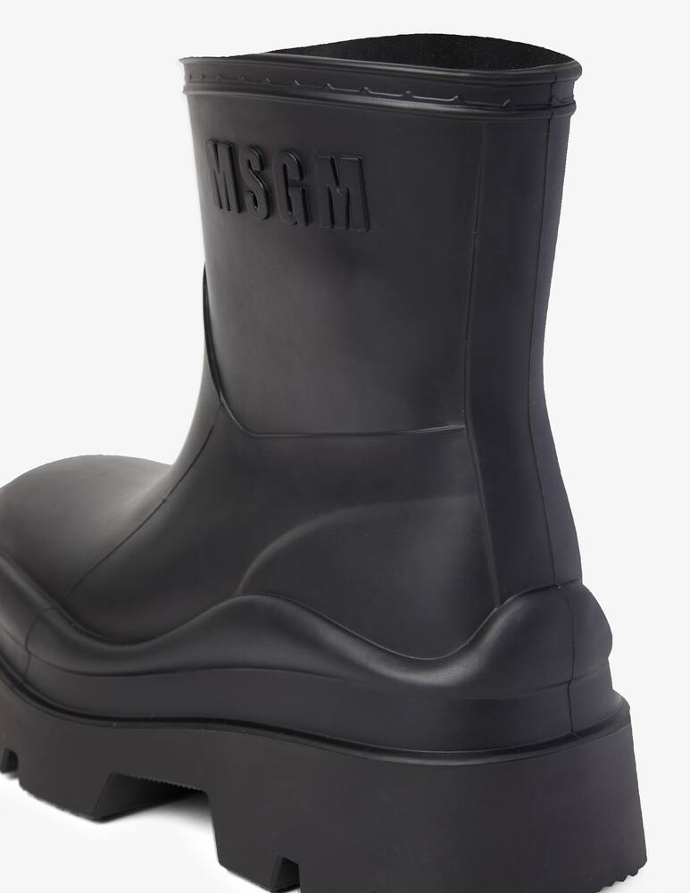 rinascente MSGM Rubber rainboot  - Black