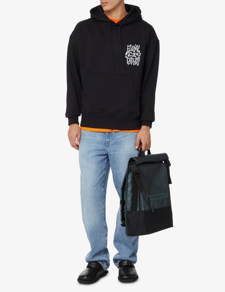 rinascente MSGM Felpa in cotone con cappuccio - Nero