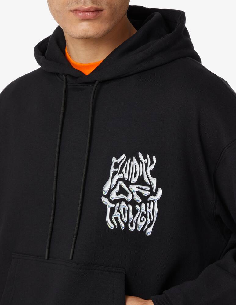 rinascente MSGM Felpa in cotone con cappuccio - Nero