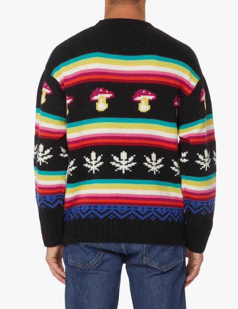 rinascente MSGM Mushrooms jumper - Black