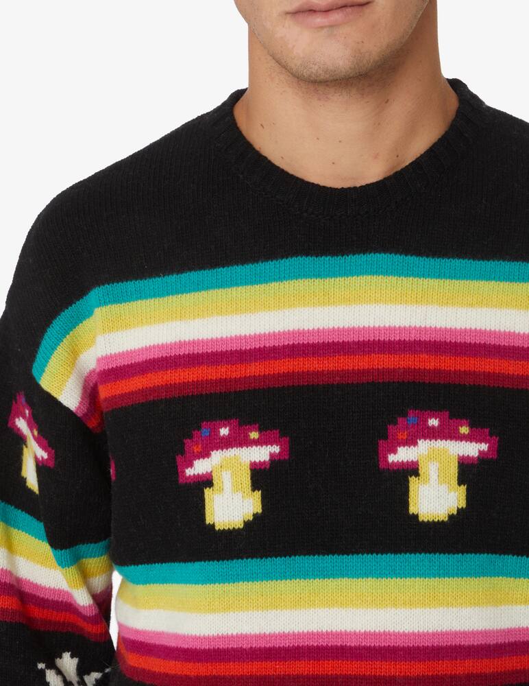 rinascente MSGM Mushrooms jumper - Black