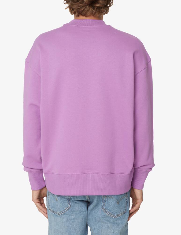 rinascente MSGM Felpa girocollo in cotone - Viola