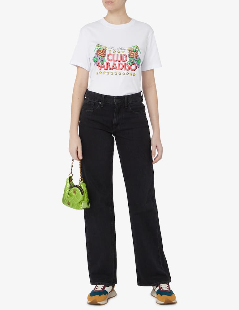 rinascente MSGM T-shirt Club Paradiso - Bianco