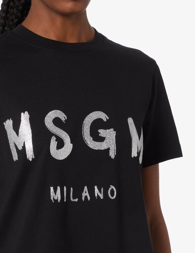 rinascente MSGM T-shirt in cotone - Nero