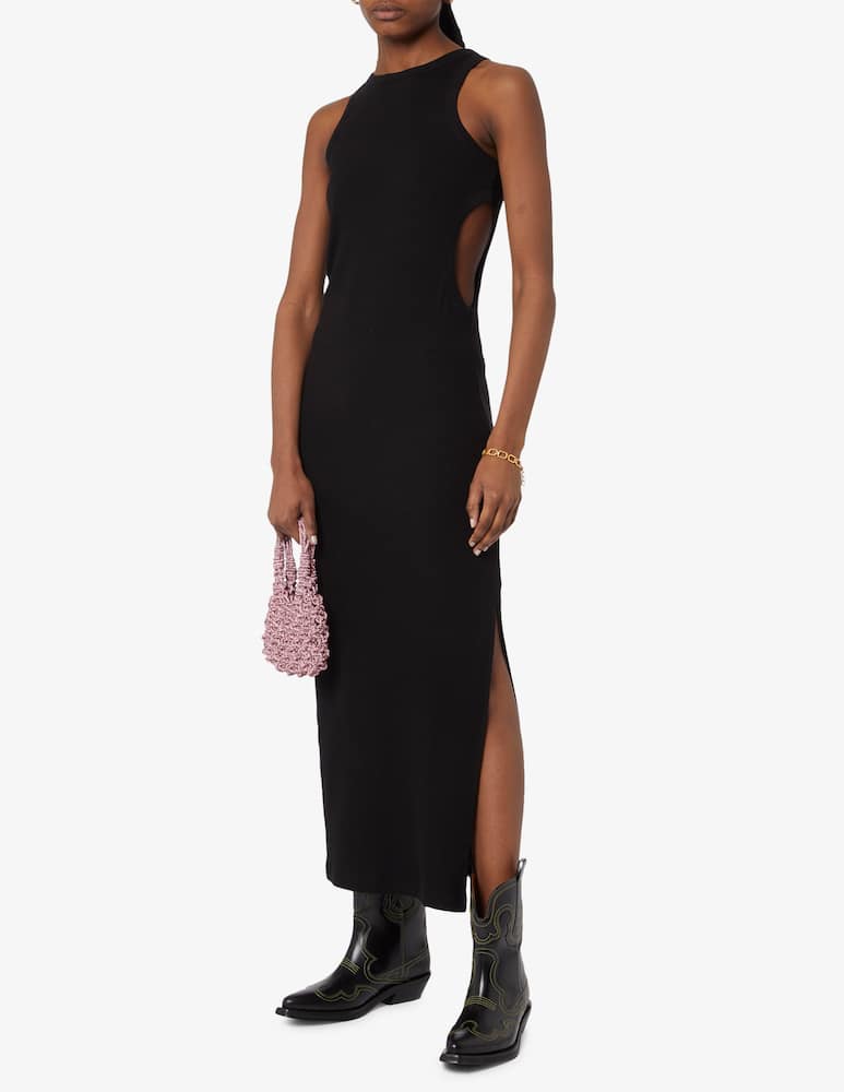 rinascente MSGM Abito midi a costine