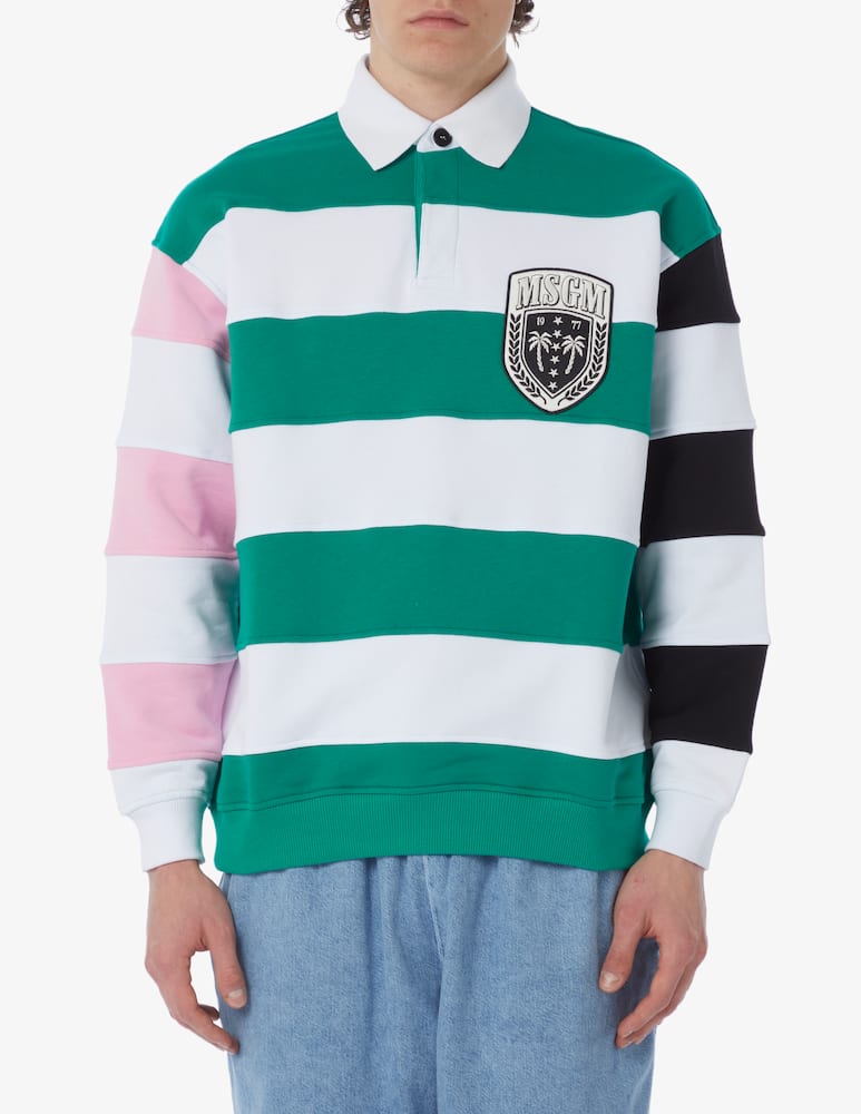 rinascente MSGM Striped polo shirt 