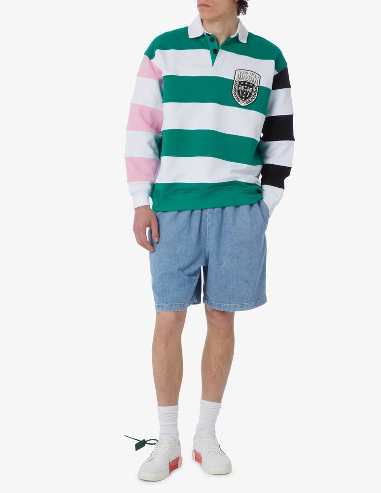 rinascente MSGM Striped polo shirt 