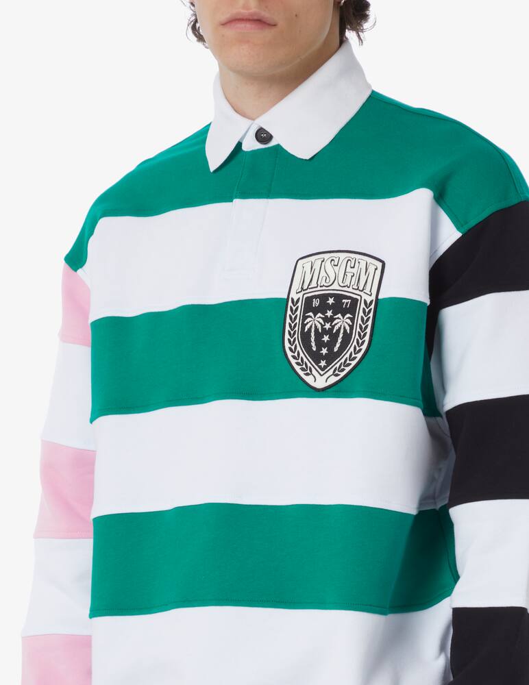 rinascente MSGM Striped polo shirt 