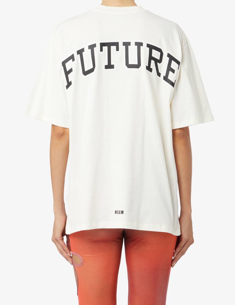 rinascente MSGM T-shirt in cotone - Bianco